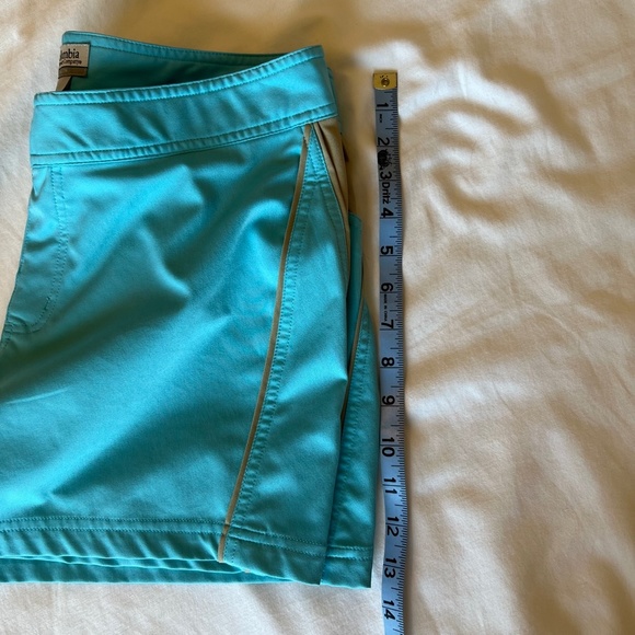 Columbia‎ quick dry shorts teal - women's 10 - Picture 12 of 16